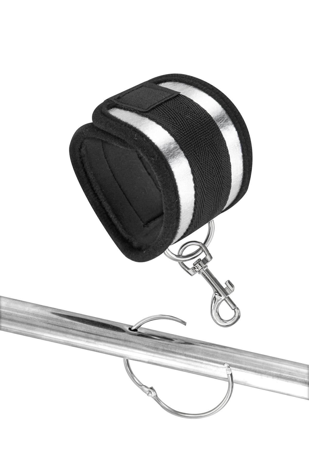 Фіксатор для рук і ніг Fetish Tentation Submission bar with 4 cuffs - Зображення 2