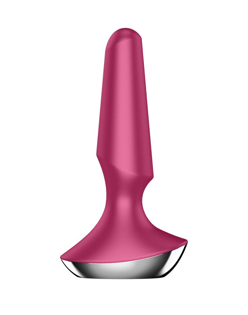 Анальна смарт-вібропробка Satisfyer Plug-ilicious 2 Berry - Зображення 2