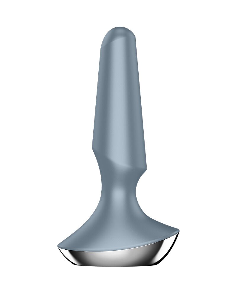 Анальна смарт-вібропробка Satisfyer Plug-ilicious 2 Ice Blue - Зображення 2