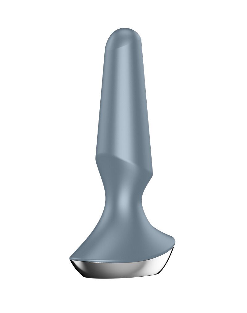 Анальна смарт-вібропробка Satisfyer Plug-ilicious 2 Ice Blue - Зображення 3