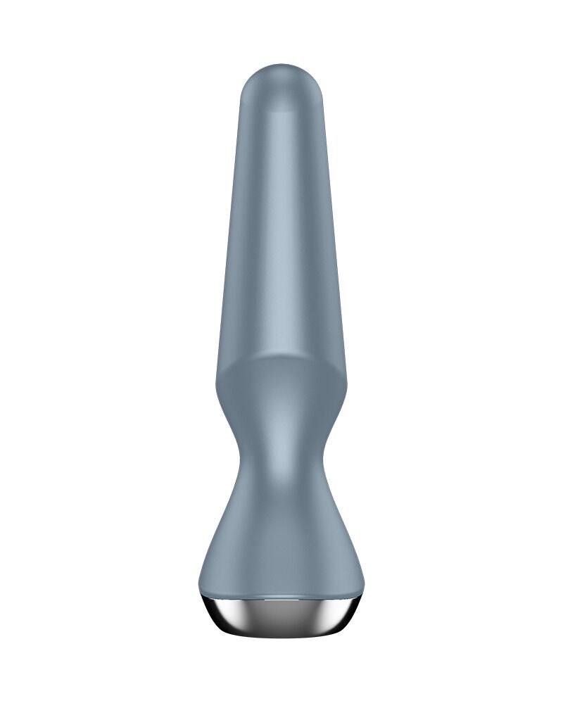 Анальна смарт-вібропробка Satisfyer Plug-ilicious 2 Ice Blue - Зображення 4