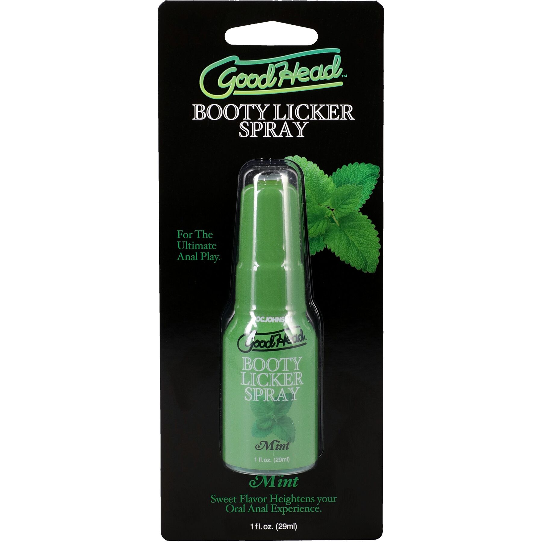 Спрей для анілінгусу Doc Johnson GoodHead Booty Licker Spray — Mint 29 мл - Зображення 2