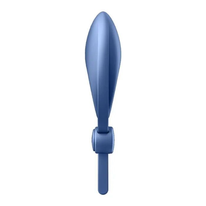 Ерекційне віброкільце-ласо з регулюванням розміру Satisfyer Sniper Blue - Зображення 3