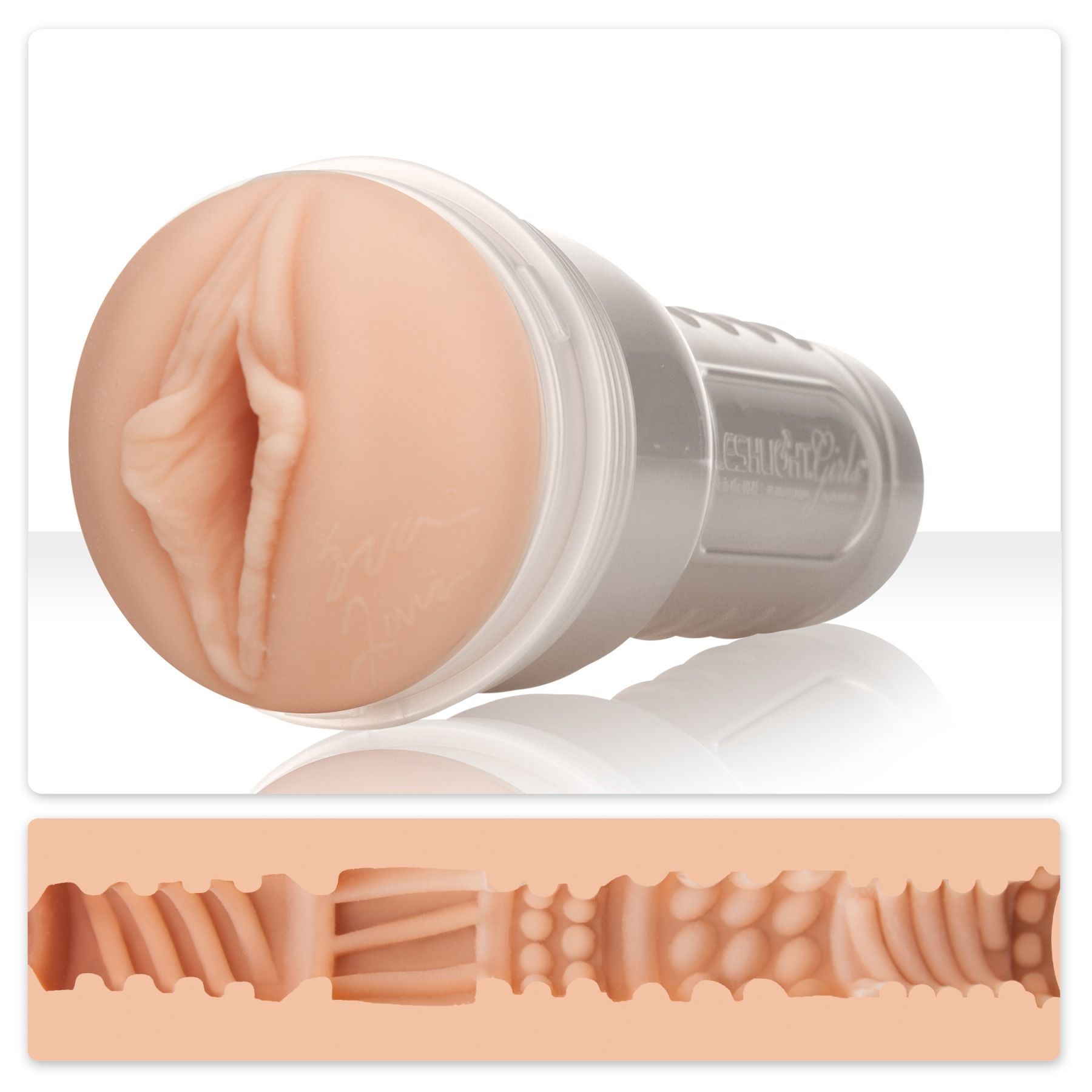Мастурбатор Fleshlight Girls: Eva Lovia - Sugar, зі зліпка вагіни, дуже ніжний - Зображення 2