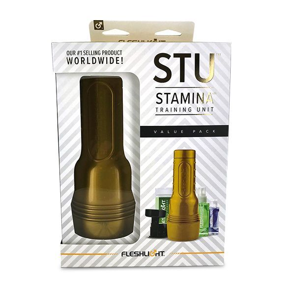 Мастурбатор Fleshlight STU Value Pack: присоска, змазка, очищувальний та відновлювальний засіб - Зображення 2