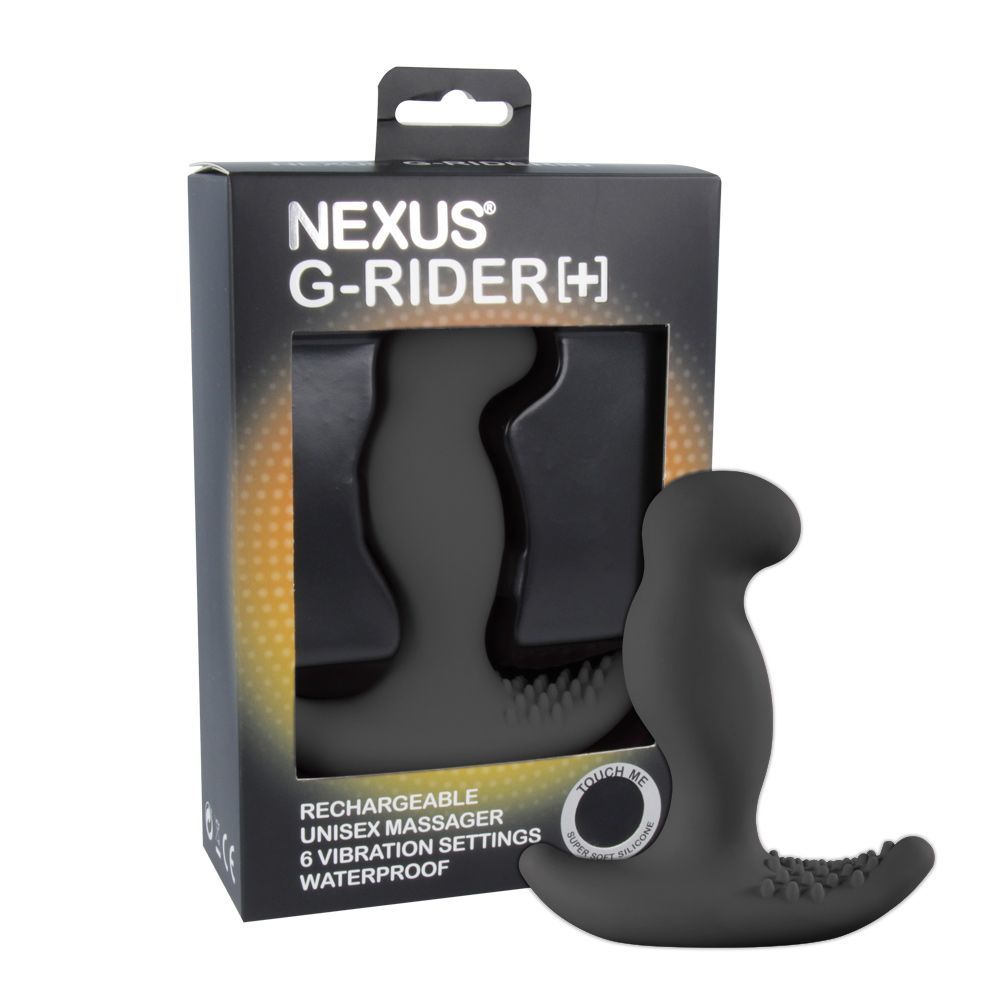 Масажер простати з вібрацією Nexus G-Rider Plus Black, макс діаметр 3,8см - Зображення 2