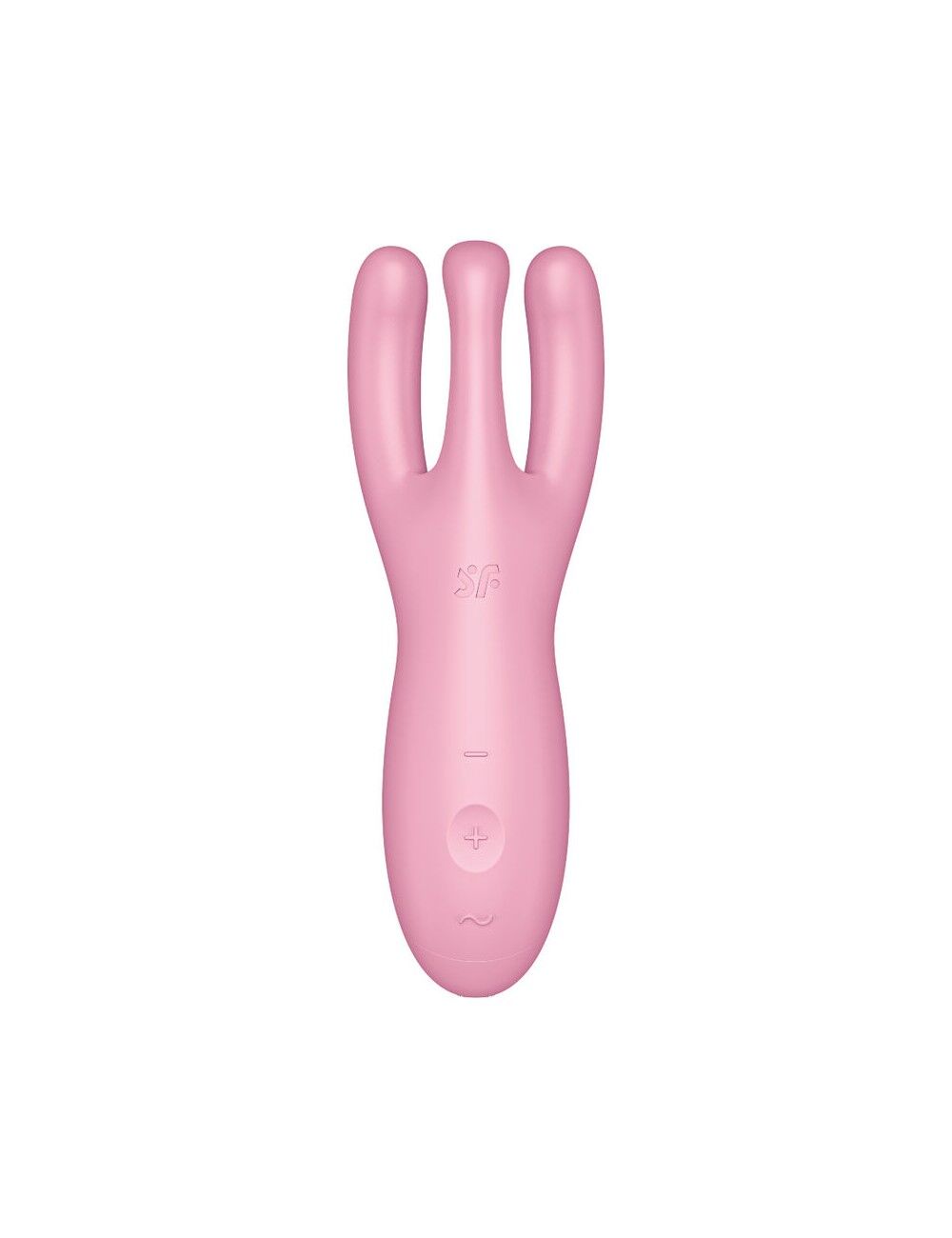 Кліторальний смарт-вібратор Satisfyer Threesome 4 Pink з трьома пальчиками - Зображення 2