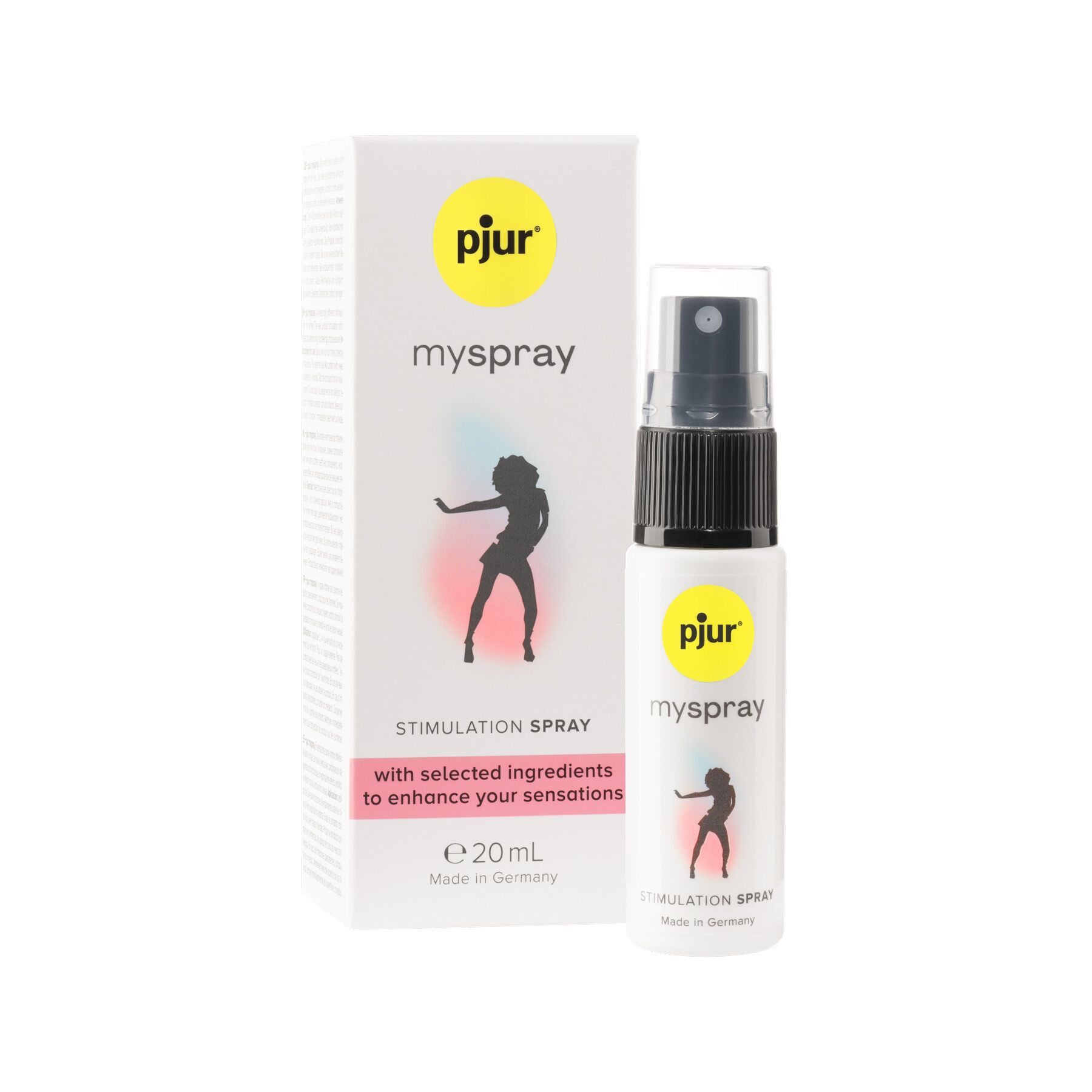 Збуджувальний спрей для жінок pjur myspray 20 мл, з екстрактом алое, ефект поколювання - Зображення 4