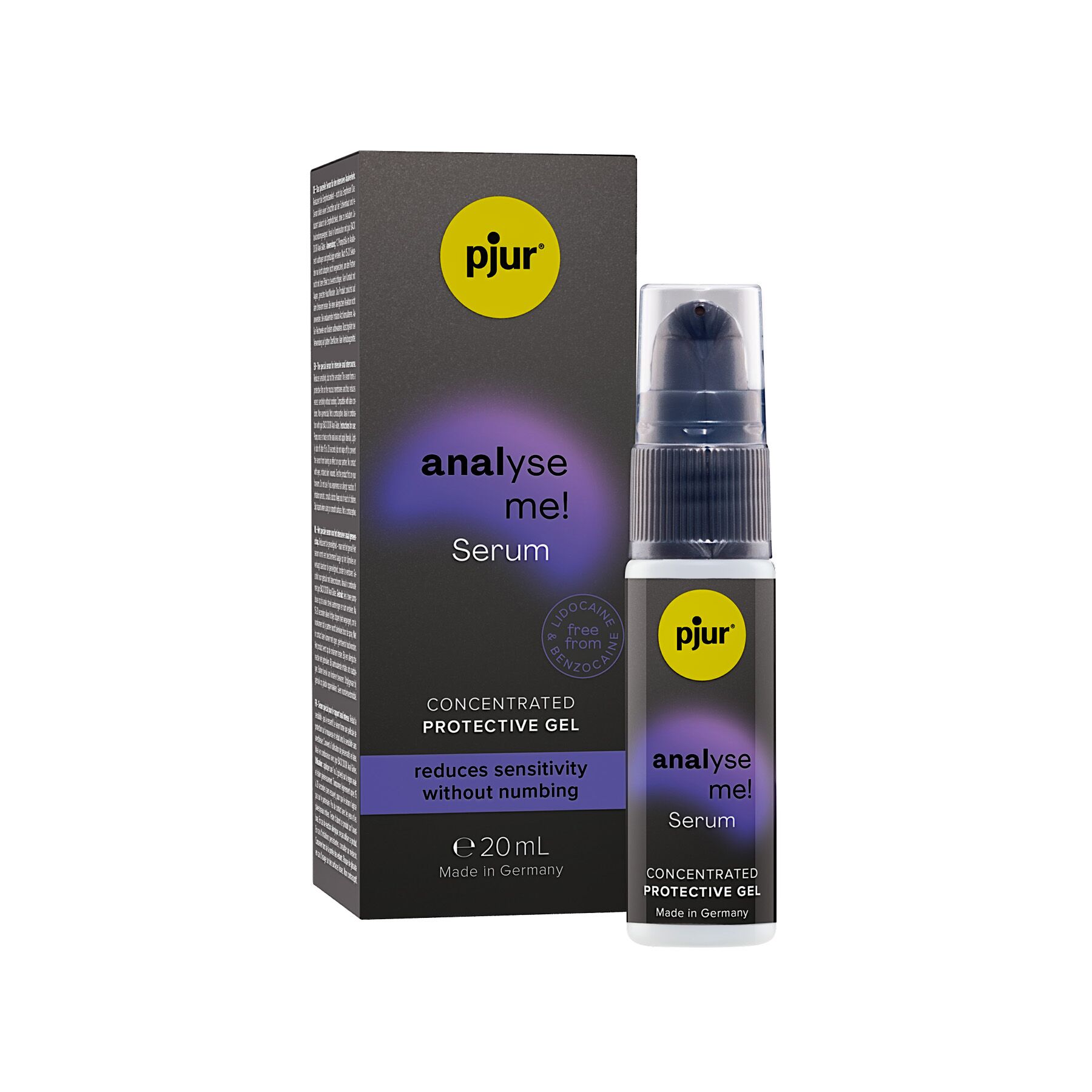 Розслаблювальна анальна сироватка pjur analyse me! Serum 20 мл, утворює плівку, без анестетиків - Зображення 4