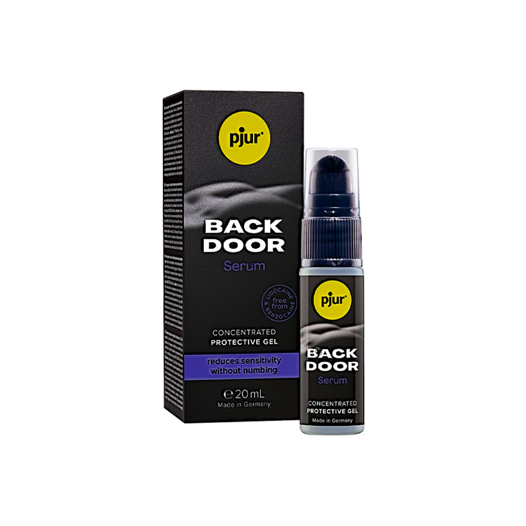 Розслаблювальна анальна сироватка pjur BACK DOOR Serum 20 мл, створює плівку, висококонцентрована - Зображення 4