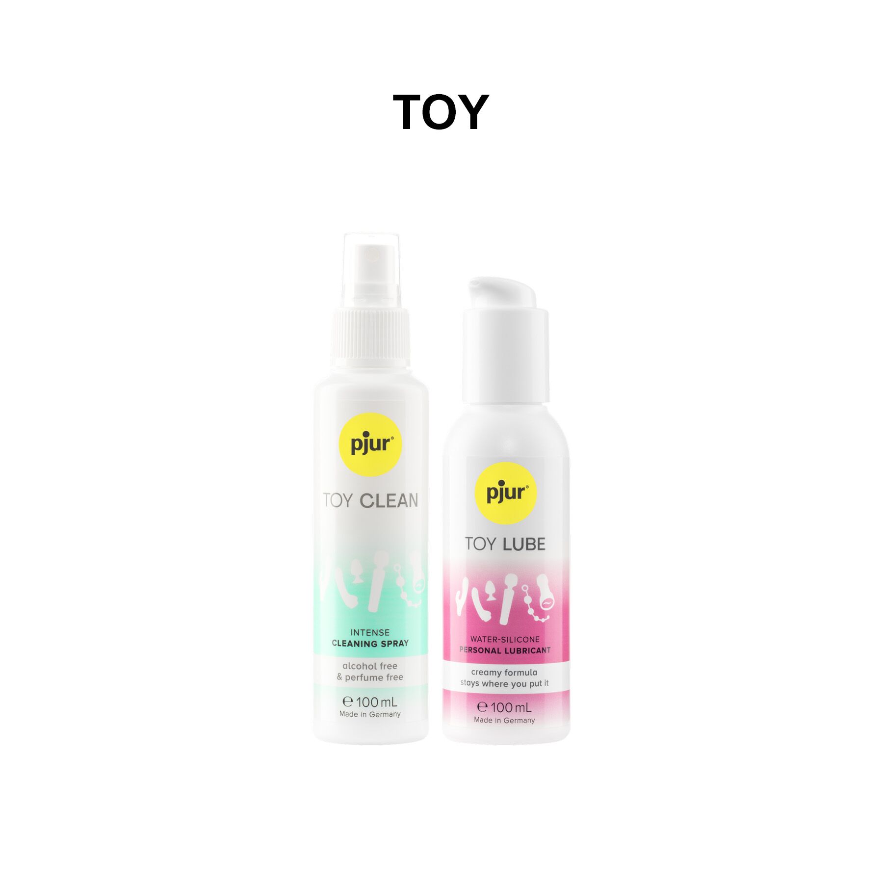 Антибактеріальний спрей для секс-іграшок pjur Toy Clean 100 мл, без спирту, делікатний - Зображення 4