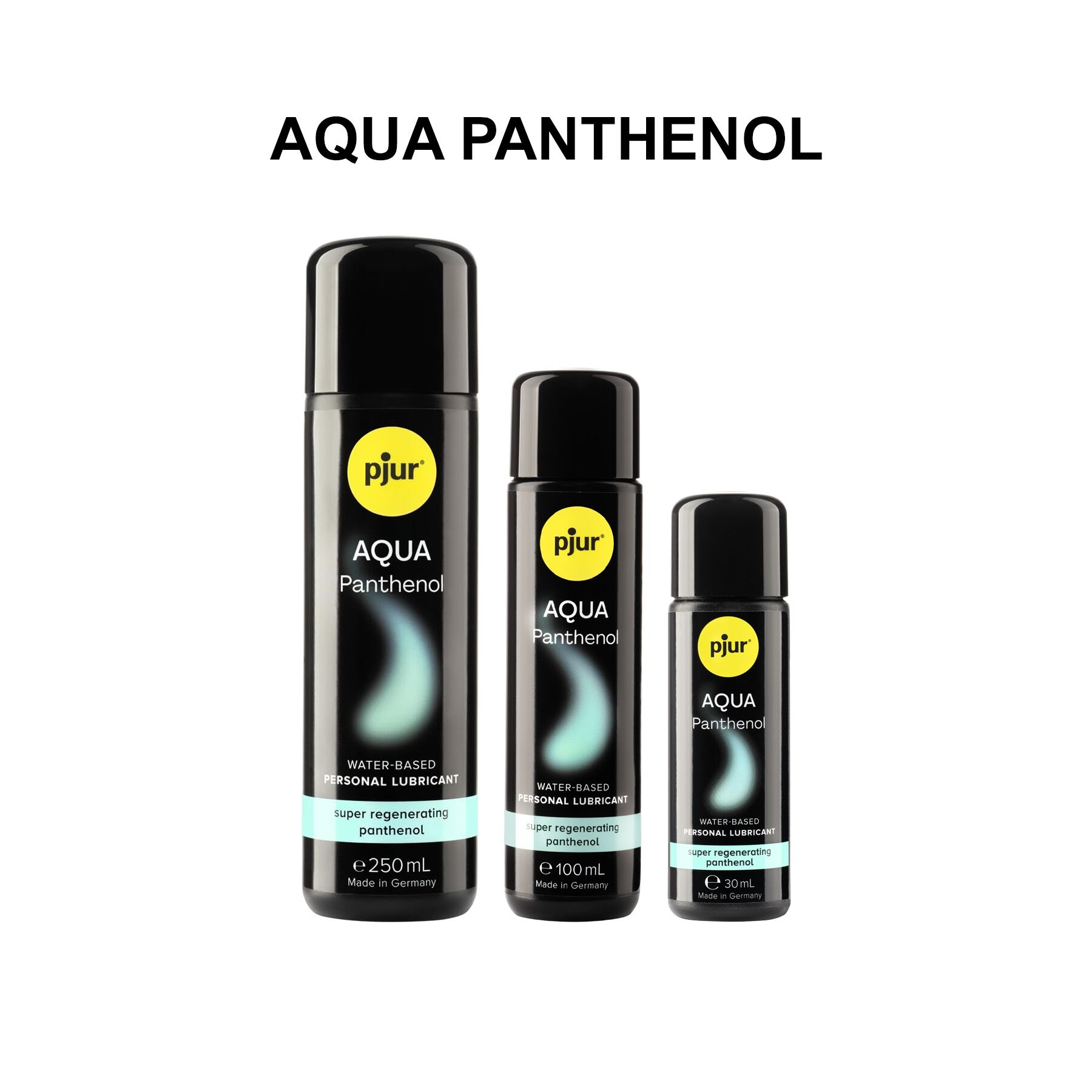 Лубрикант на водній основі pjur Aqua Panthenol 250 мл з пантенолом, догляд та зволоження - Зображення 4