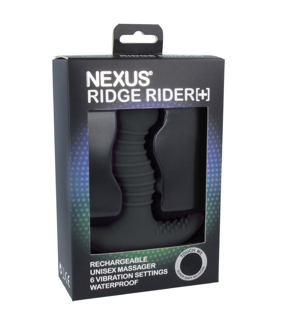 Масажер простати з вібрацією Nexus Ridge Rider Plus Black - Зображення 2