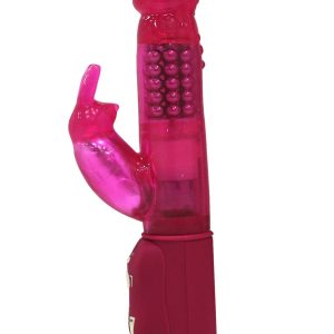 Вібратор-кролик Dorcel Orgasmic Rabbit Pink з перлинним масажем