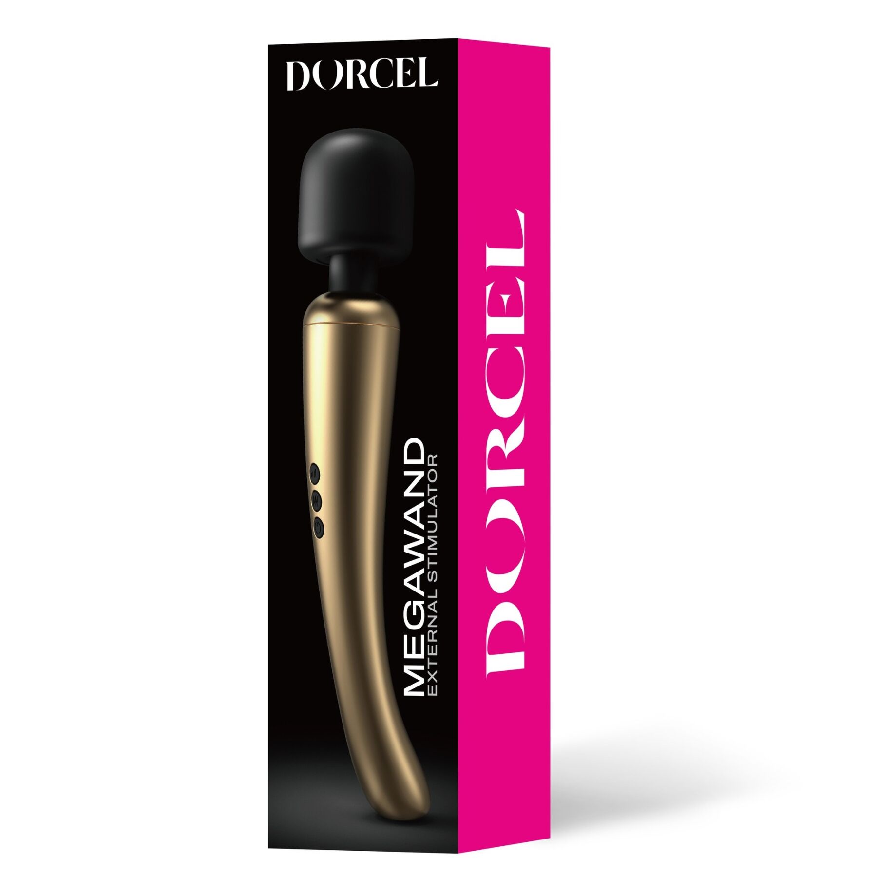 Потужний вібромасажер Dorcel Megawand Gold який перезаряджається, 160 режимів - Зображення 4