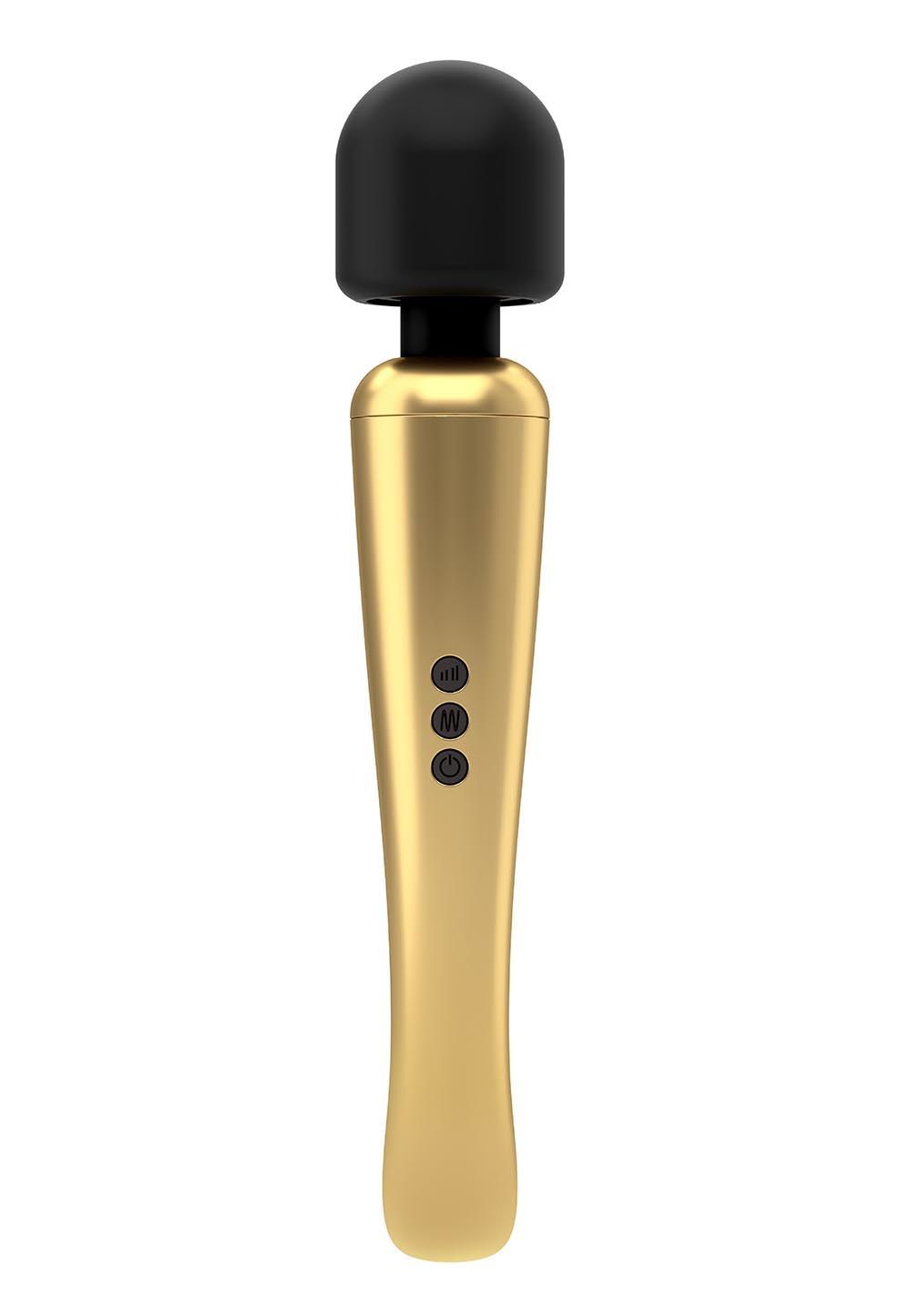 Потужний вібромасажер Dorcel Megawand Gold який перезаряджається, 160 режимів - Зображення 2