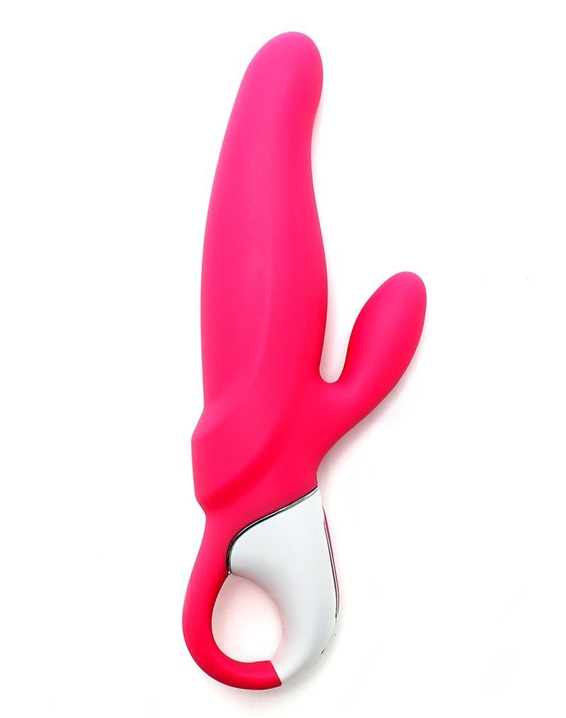Потужний вібратор-кролик Satisfyer Vibes Mr. Rabbit, два мотори, литий силікон, 12 режимів роботи - Зображення 2