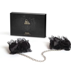 Наручники Bijoux Indiscrets - Frou Frou Organza handcuffs, атлас і органза, подарункове паковання