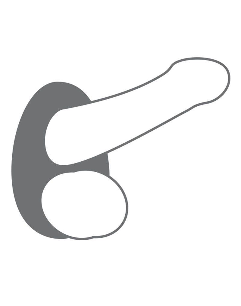 Ерекційне кільце Dorcel Liquid-Soft Teardrop для члена і мошонки, soft-touch силікон - Зображення 3