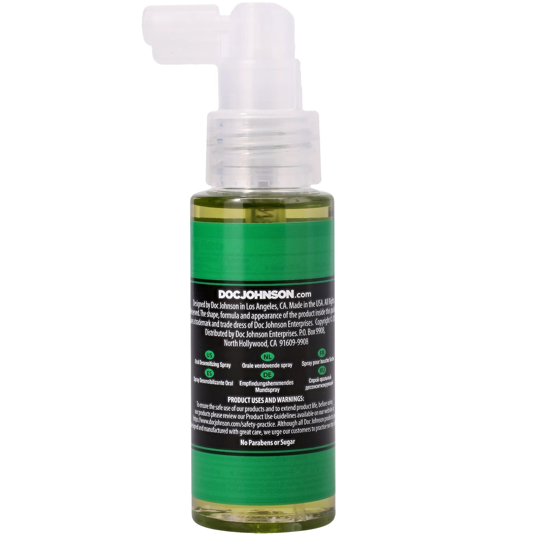 Спрей для мінету Doc Johnson GoodHead DeepThroat Spray - Mystical Mint 59 мл для глибокого мінету - Зображення 2