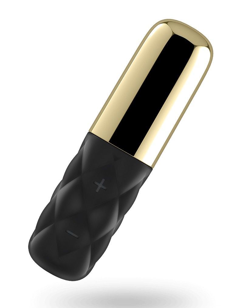 Потужний мінівібратор Satisfyer Sparkling Darling Gold зі знімним ковпачком, 16 режимів роботи - Зображення 2