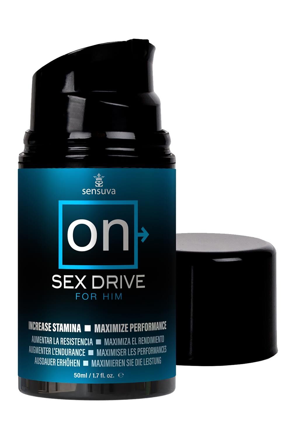 Крем для підвищення лібідо у чоловіків Sensuva ON Sex Drive for Him 50мл, з натуральними екстрактами - Зображення 2