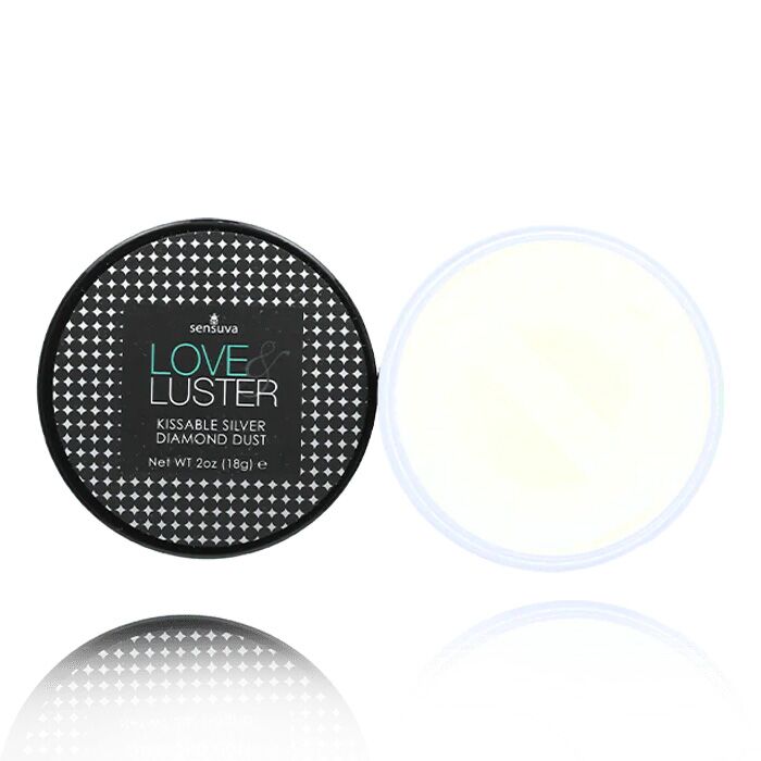 Мерехтлива пудра для тіла Sensuva — Love & Luster Kissable Diamond Dust (18 г) їстівна, без цукру - Зображення 2