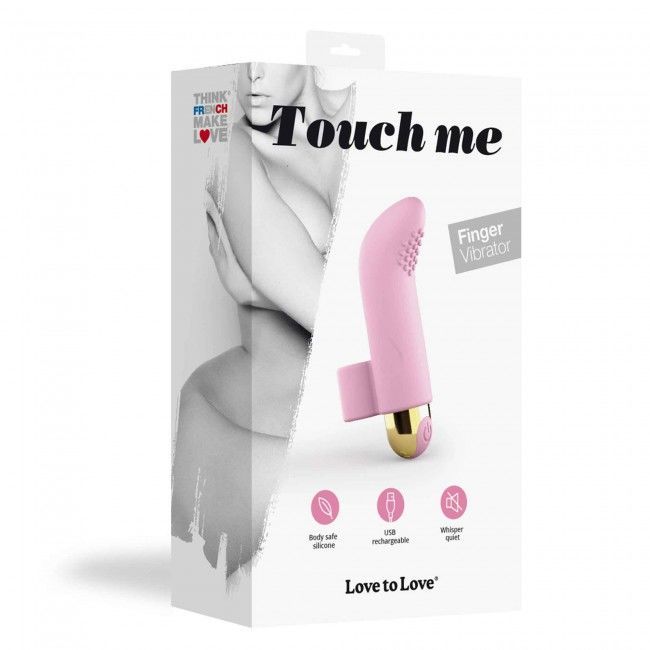 Вібратор на палець Love To Love TOUCH ME ROSE, який перезаряджається, потужний мотор - Зображення 4