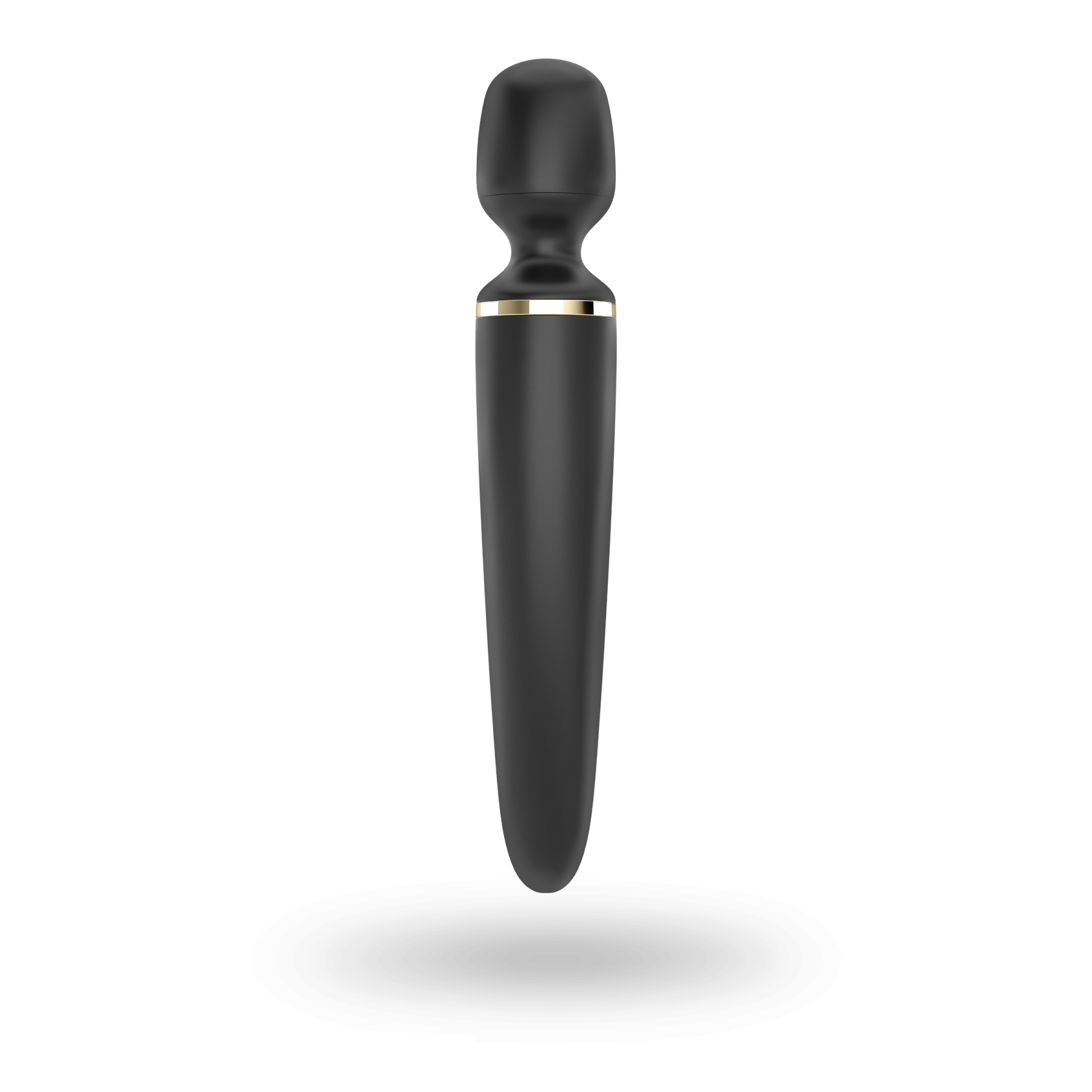 Вібромасажер Satisfyer Wand-er Woman (Black/Gold), водонепроникний, потужний, розмір XXL - Зображення 4