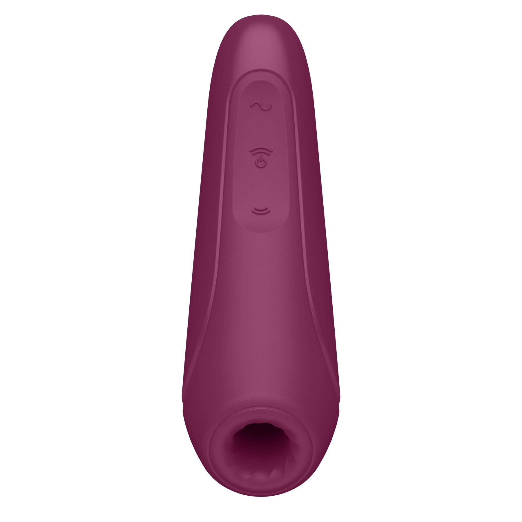 Вакуумний кліторальний стимулятор Satisfyer Curvy 1+ Rose Red з керуванням через інтернет - Зображення 4