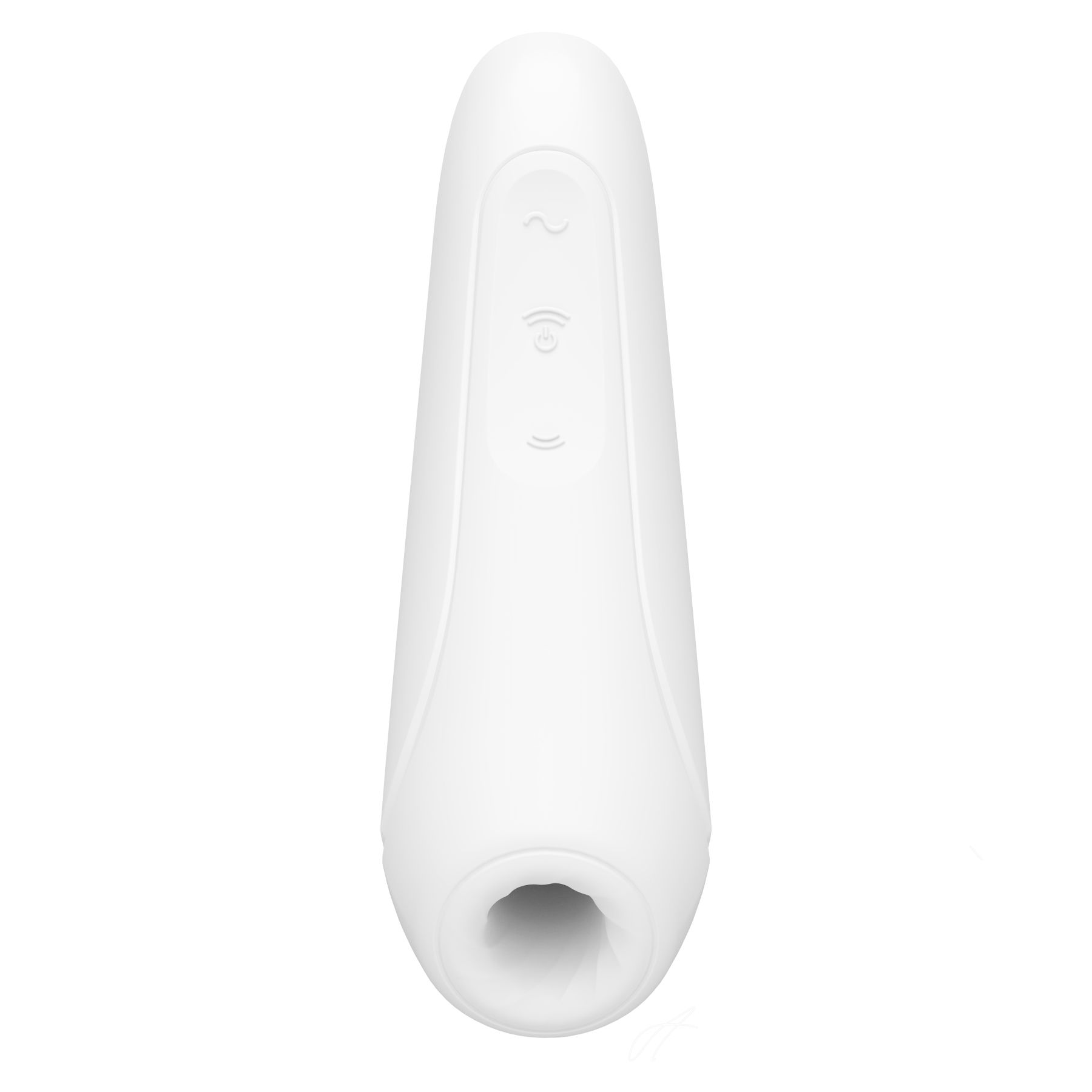 Вакуумний кліторальний стимулятор Satisfyer Curvy 1+ White з керуванням через інтернет - Зображення 4
