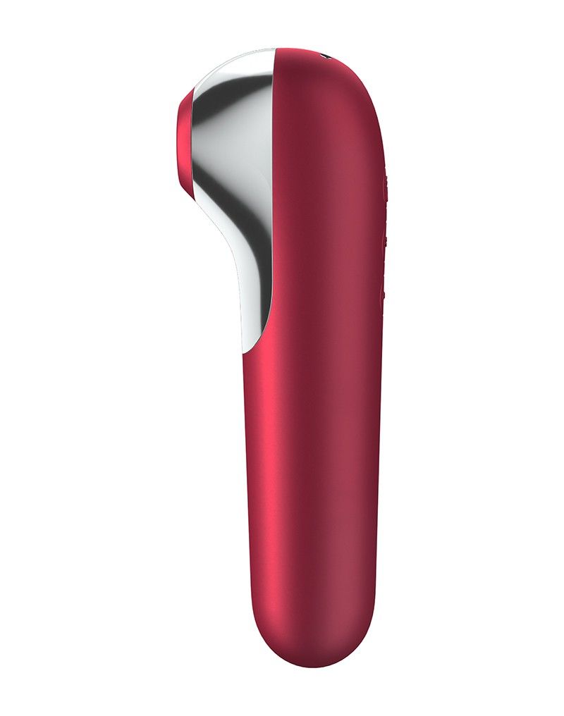 Смарт-вібратор та вакуумний стимулятор 2в1 Satisfyer Dual Love Pink - Зображення 3