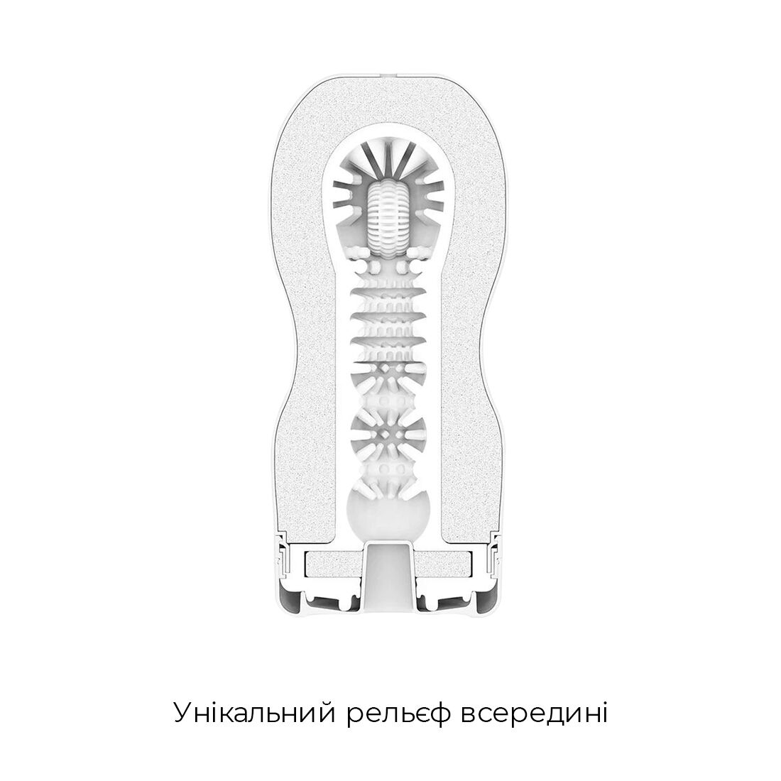 Мастурбатор Tenga Deep Throat (Original Vacuum) Cup (глибоке горло) Gentle з вакуумною стимуляцією - Зображення 3