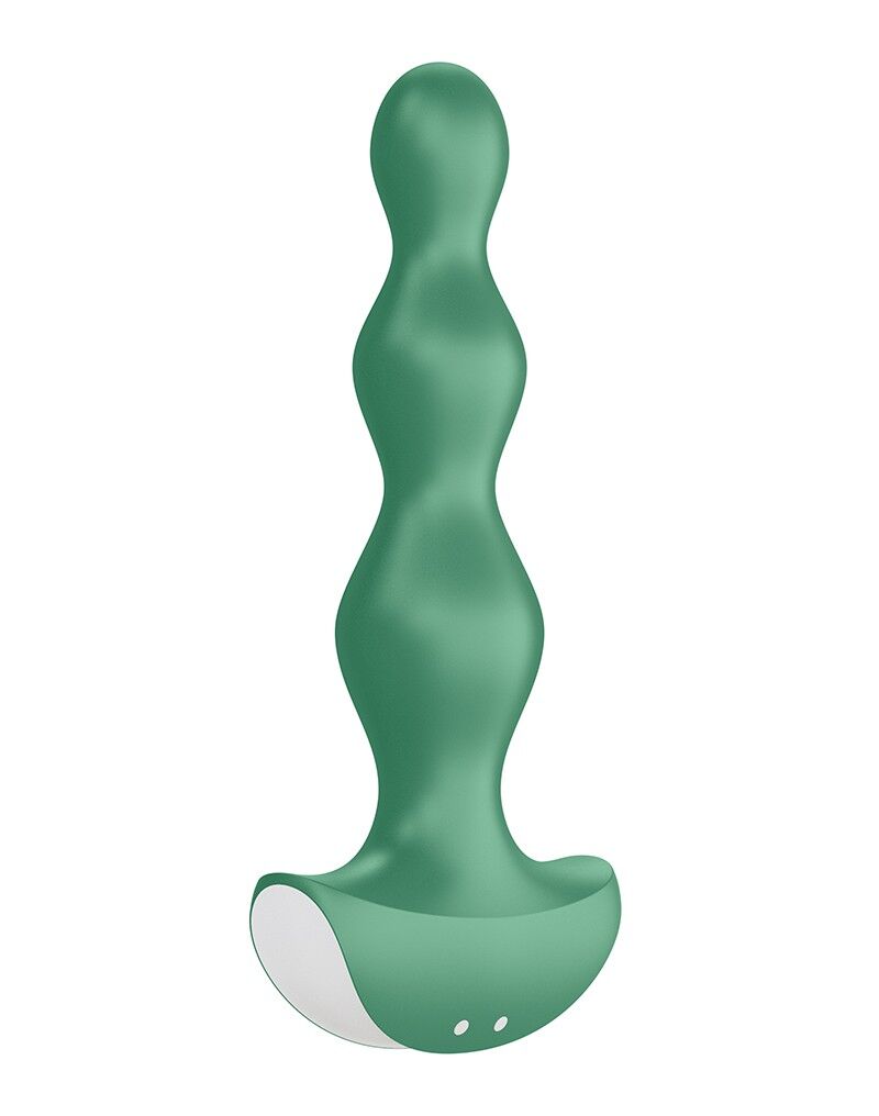 Анальний стимулятор-намистини з двома моторами Satisfyer Lolli-Plug 2 Green - Зображення 3