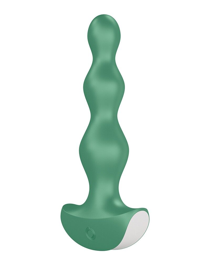Анальний стимулятор-намистини з двома моторами Satisfyer Lolli-Plug 2 Green - Зображення 2