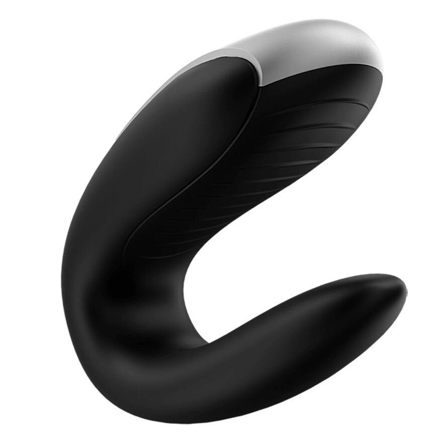 Смарт-вібратор для пар Satisfyer Double Fun (Black) з пультом ДК - Зображення 2