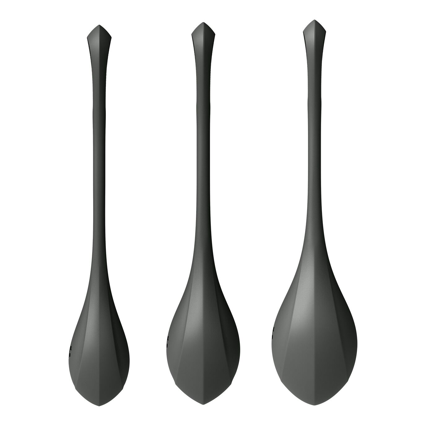 Набір йоні намистин Satisfyer Yoni Power 2 Black, діаметр 2-2,5-3см, маса 22-44-73 г - Зображення 2
