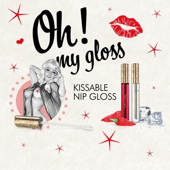 Набір блисків для сосків Bijoux Indiscrets Kissable Nip Gloss DUET (2×13 мл) - Зображення 2