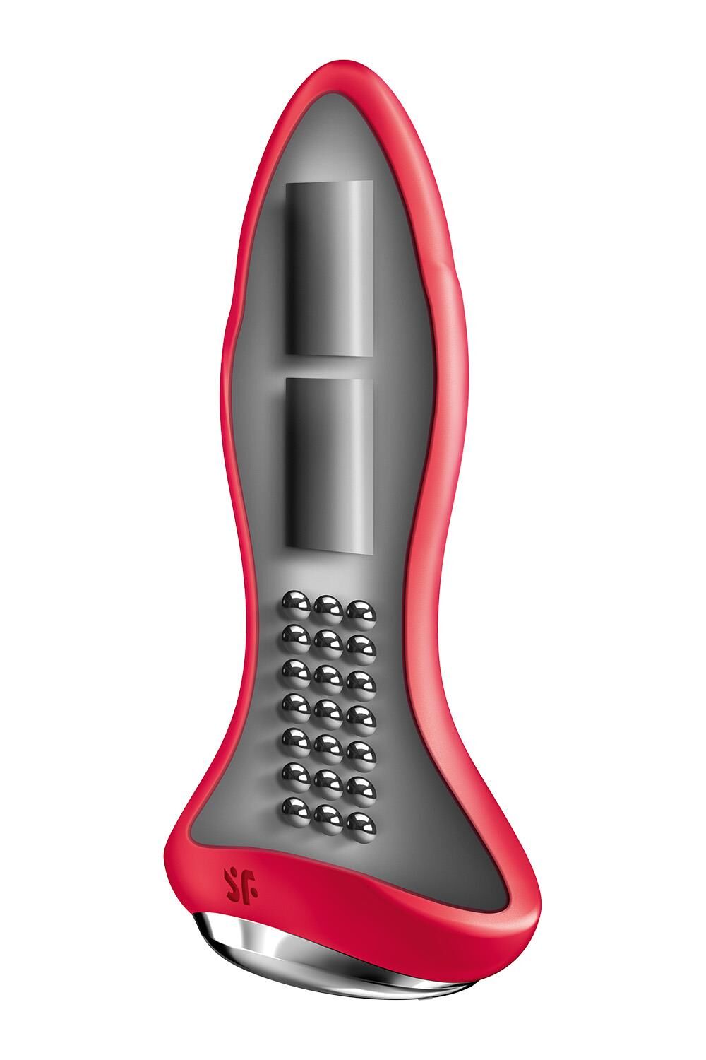 Анальна смарт-вібропробка із перлинним масажем Satisfyer Rotator Plug 1+ Red - Зображення 3