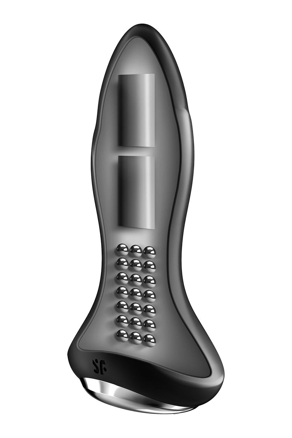 Анальна смарт-вібропробка із перлинним масажем Satisfyer Rotator Plug 1+ Black - Зображення 3