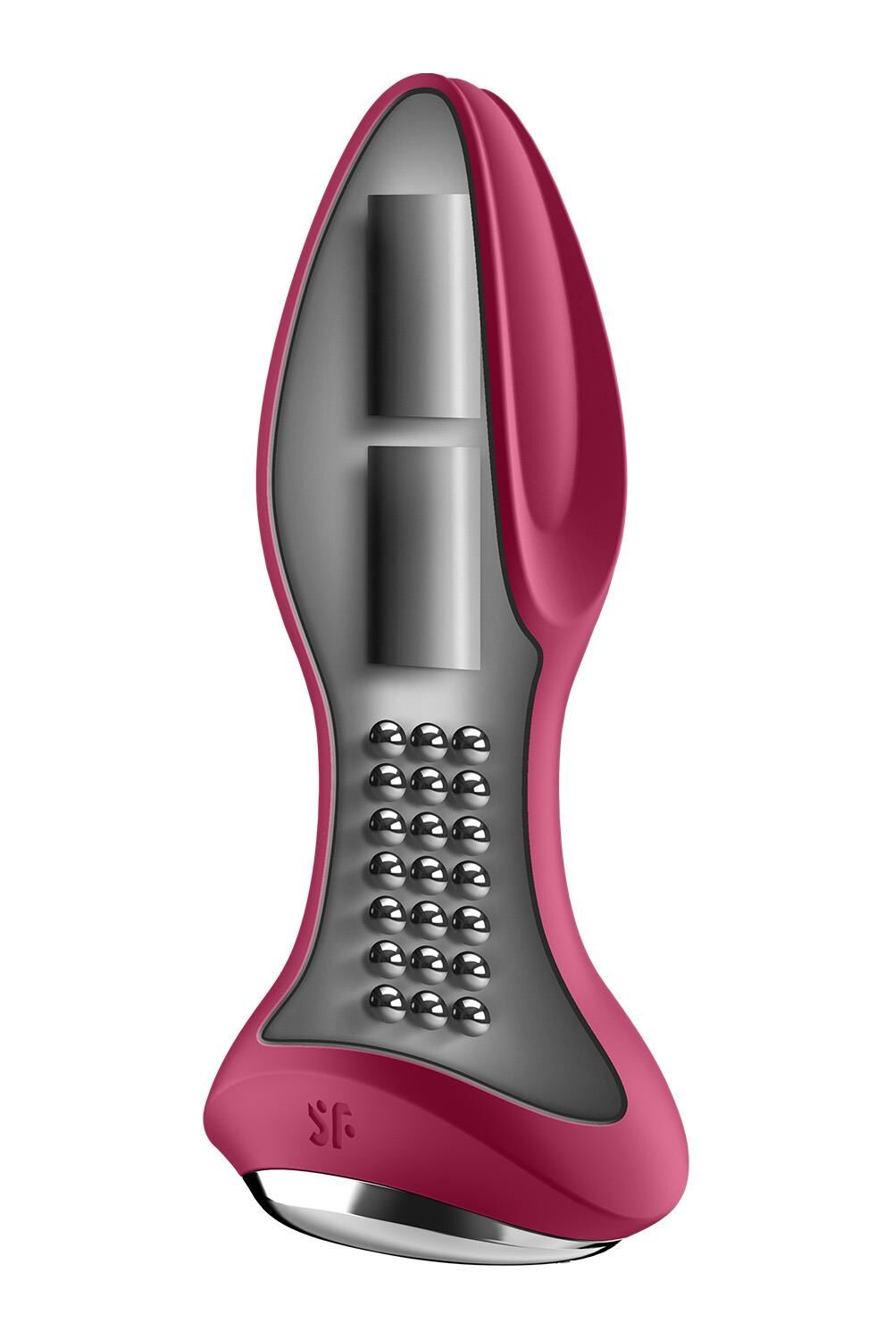 Анальна смарт-вібропробка із перлинним масажем Satisfyer Rotator Plug 2+ Violet - Зображення 3