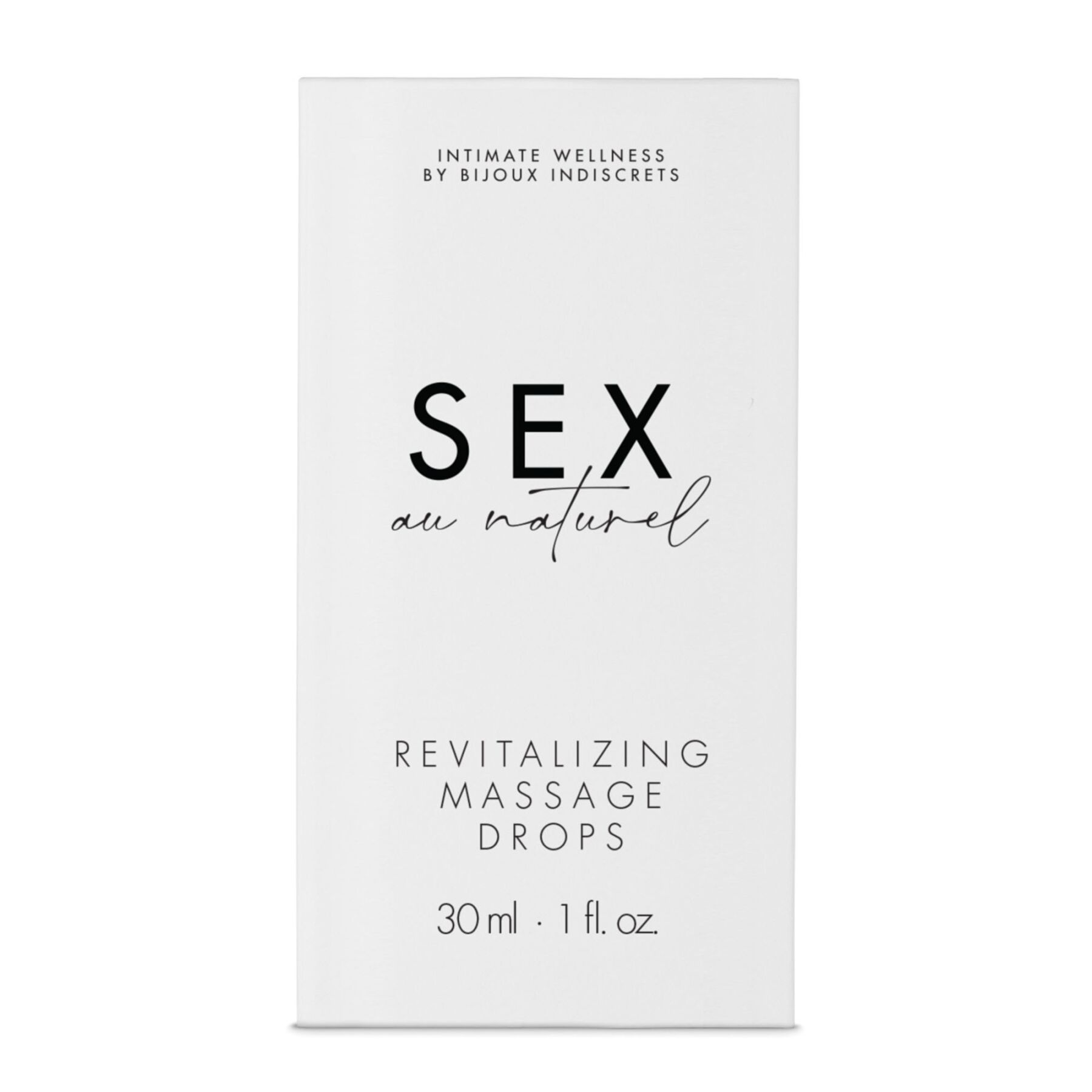 Відновлювальні краплі для масажу Bijoux Indiscrets Sex au Naturel — Revitalizing Massage Drops - Зображення 3