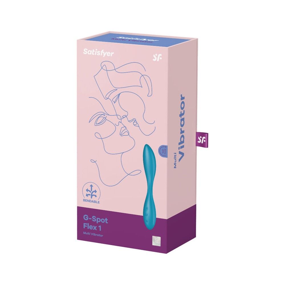 Універсальний вібратор Satisfyer G-Spot Flex 1, гнучкий стовбур із фіксацією положення - Зображення 4