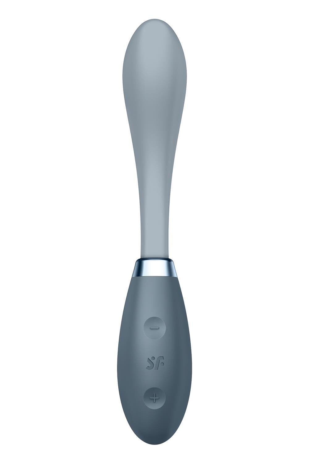 Вібратор Satisfyer G-Spot Flex 3 Grey, гнучкий стовбур із фіксацією положення - Зображення 3