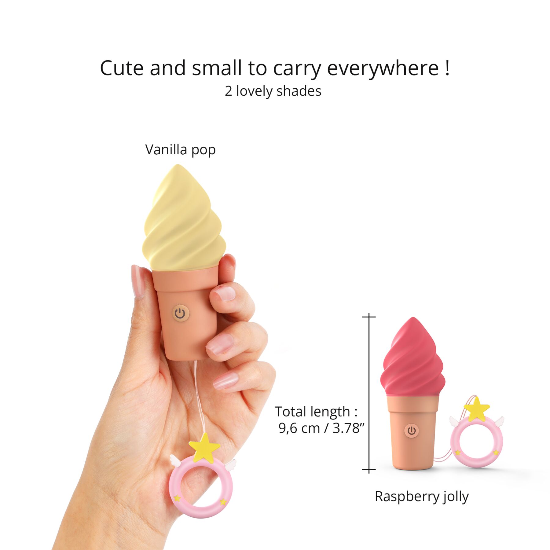 Вібратор-морозиво Love To Love CAND'ICE — VANILLA POP - Зображення 3