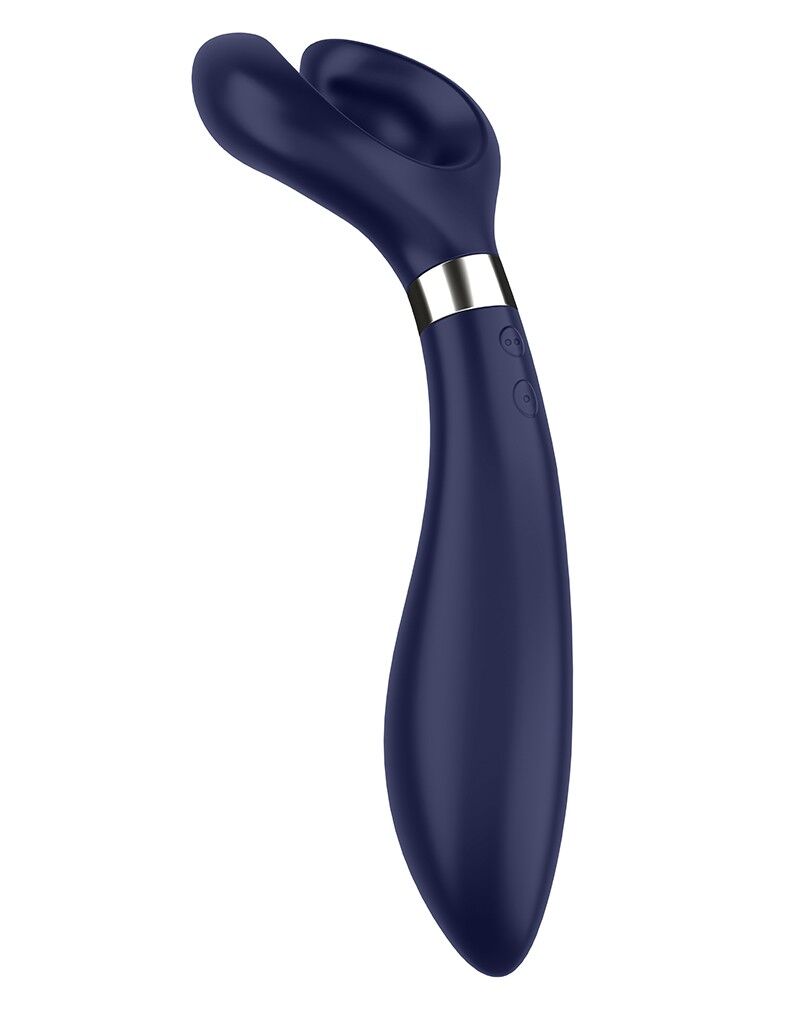 Вібратор для пар Satisfyer Endless Fun Blue, три мотори, багатофункціональний - Зображення 2