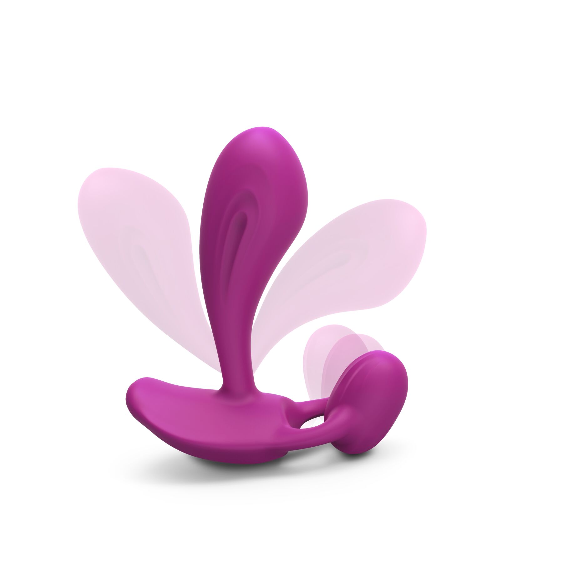 Вібратор Love To Love WITTY - SWEET ORCHID універсальний, точки G+P, пульт ДК - Зображення 3