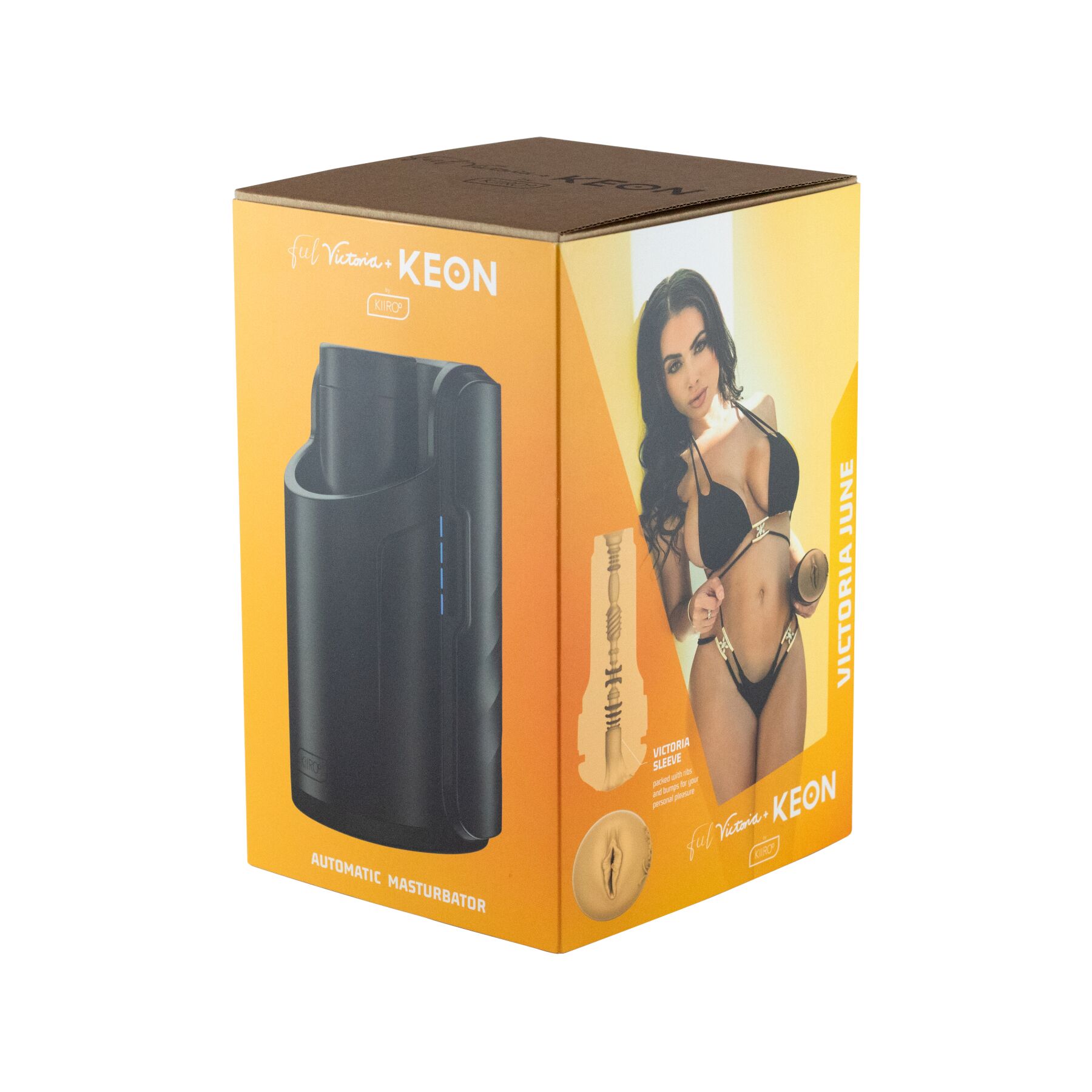 Інтерактивна секс-машина для чоловіків Kiiroo Keon Combo Set з мастурбатором Feel Victoria - Зображення 2