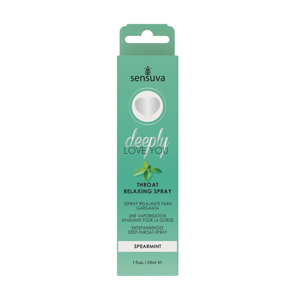 Спрей для мінету Sensuva Deeply Love You Spearmint (29 мл), для глибокого мінету - Зображення 3
