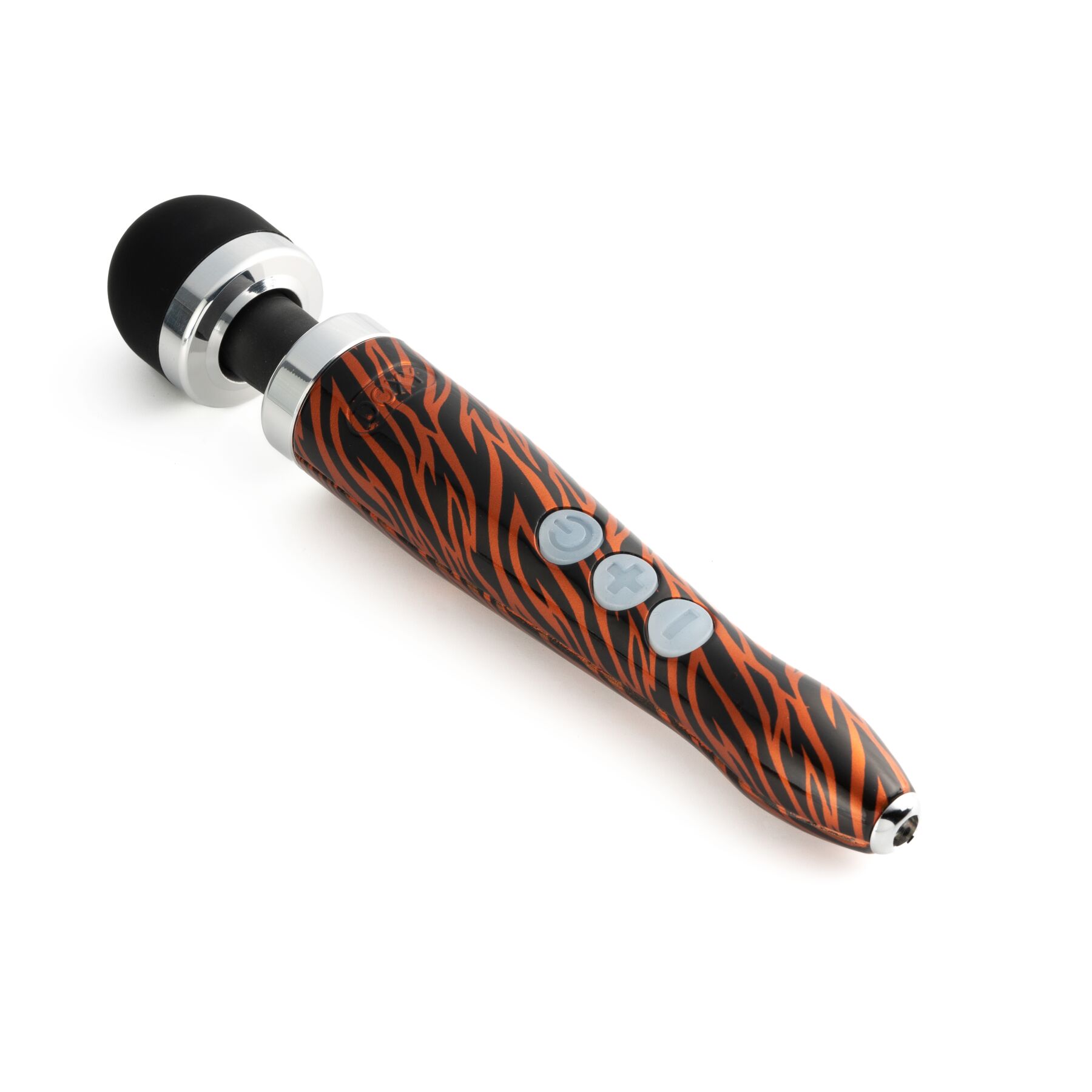 Вібромасажер DOXY Die Cast 3R - TIGER, дуже потужний, перезаряджуваний, металевий корпус - Зображення 3